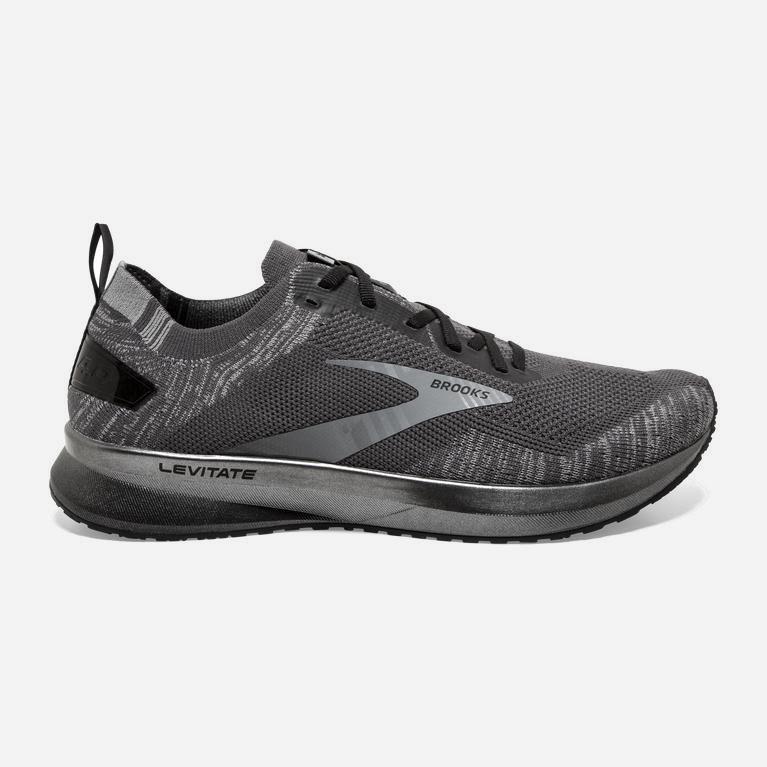 Brooks Levitate 4 Mens Road Running Shoes - Blackened Pearl/Grey/Black - Philippines (329470LXQ)